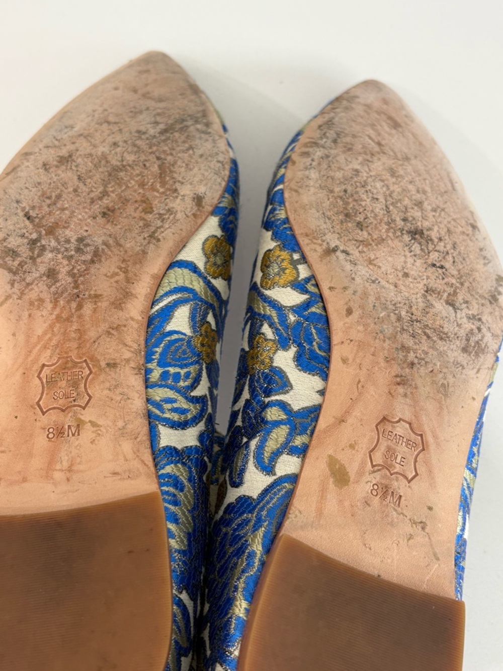 Tory Burch Silk Brocade Mary Jane Flats – Size 8.5 ✨ - Picture 15 of 16